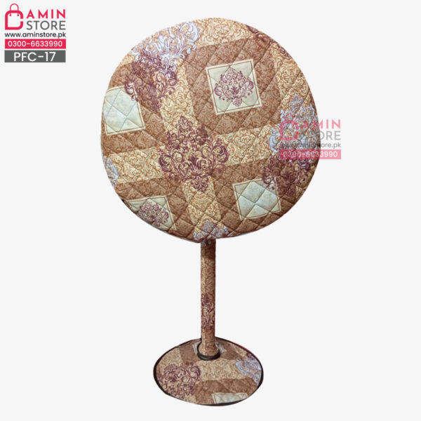 PFC-17 - Quilted Cotton Padestal Fan Cover