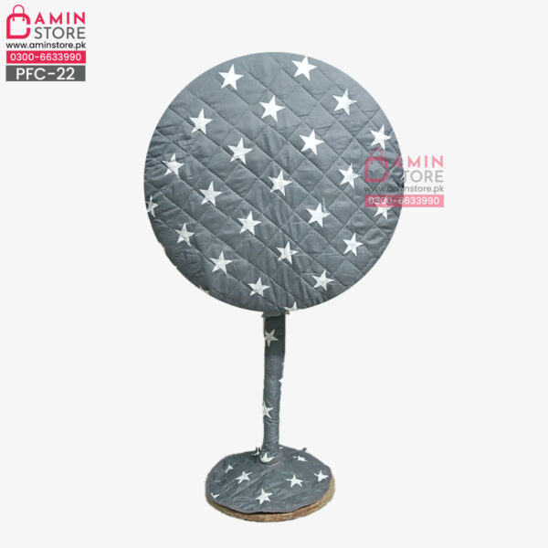 PFC-22 - Quilted Cotton Padestal Fan Cover