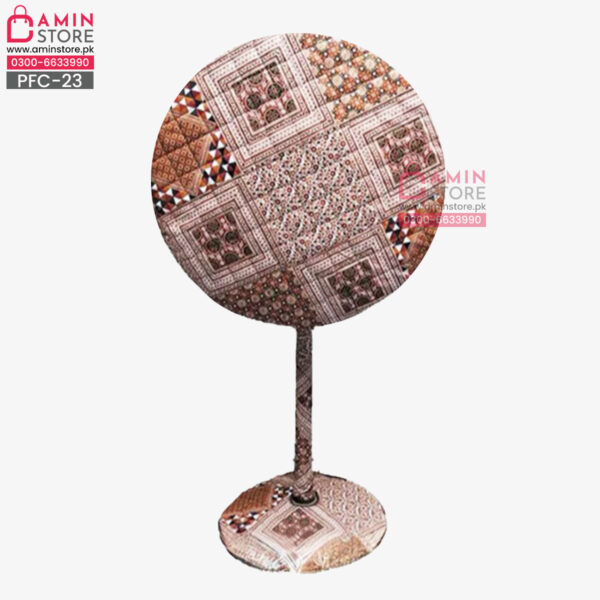 PFC-23 - Quilted Cotton Padestal Fan Cover