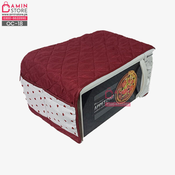 OC-18 -  Quilted Oven Cover with Side Pockets
