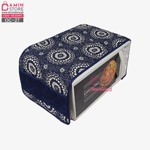 OC-27 - Quilted Oven Cover with Side Pockets