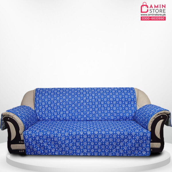 Sofa-12 - Quilted Cotton Sofa Coat / Couch Cover