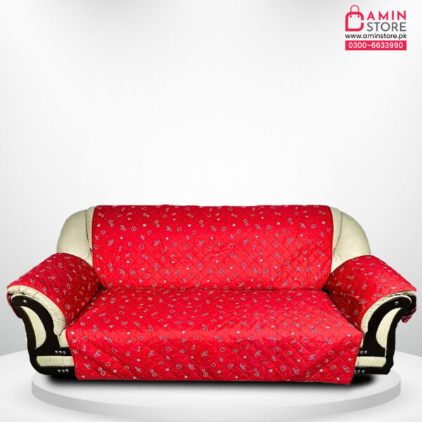 Sofa-06 - Quilted Cotton Sofa Coat / Couch Cover