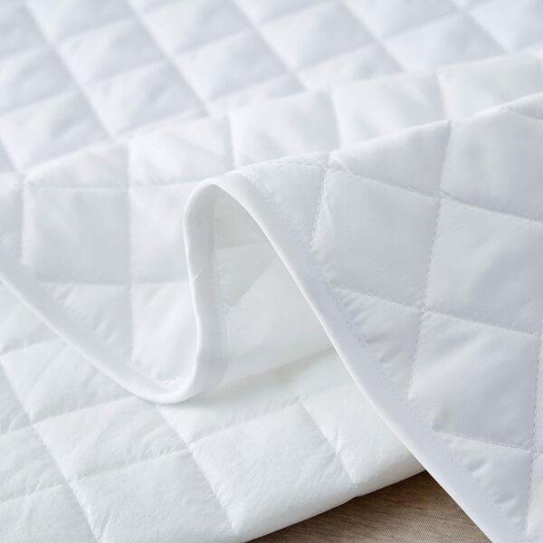 King Size Quilted Mattress Protector with Elastic Band Straps - Image 3