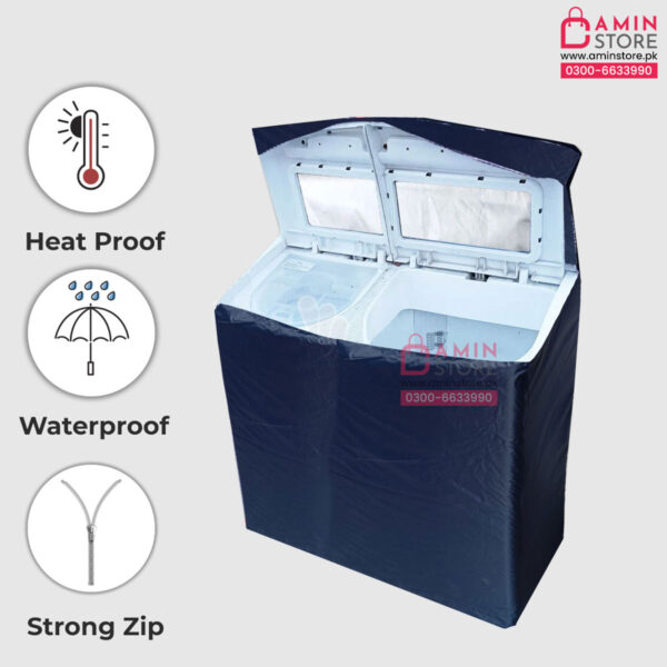 TWIN-07 -  Twin Tub Washing Machine Cover