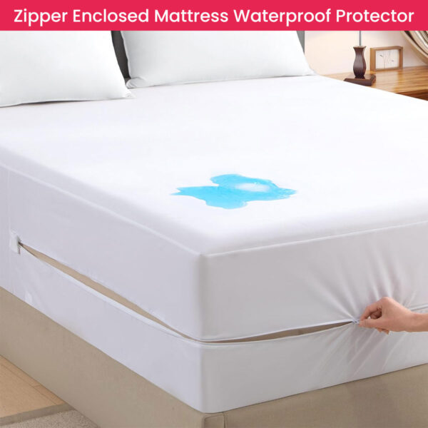 Zippered Waterproof Mattress Protector - WMZ-01