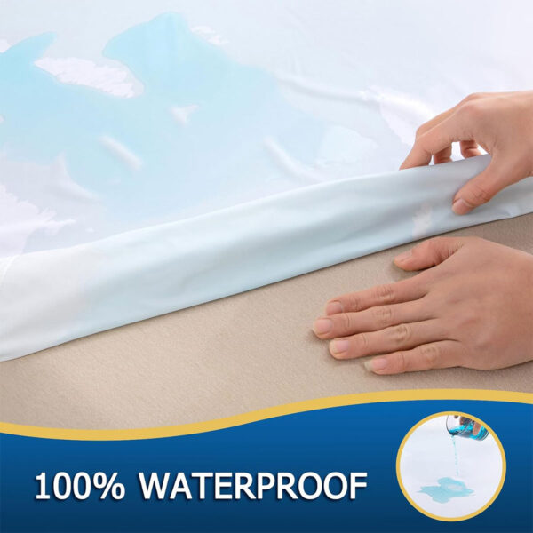 Zippered Waterproof Mattress Protector - WMZ-01 - Image 2