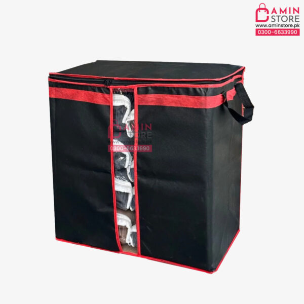 Non Woven Storage Bag In Black Color