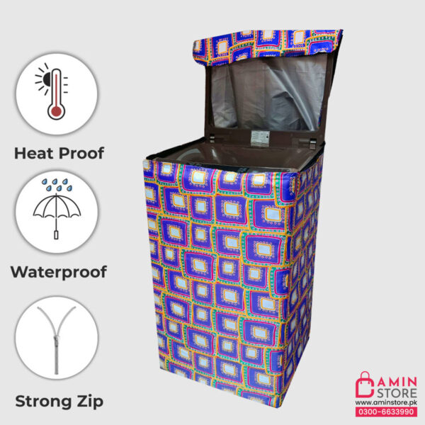 Top-41 - Top Load Printed Machine Covers