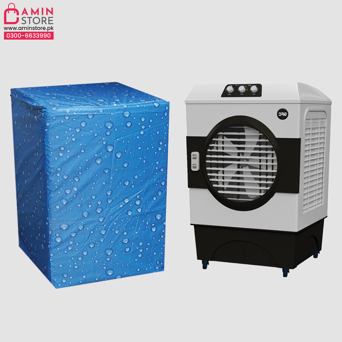 ACC-51 - Waterproof, Dustproof, Heatproof Printed Air Cooler Cover