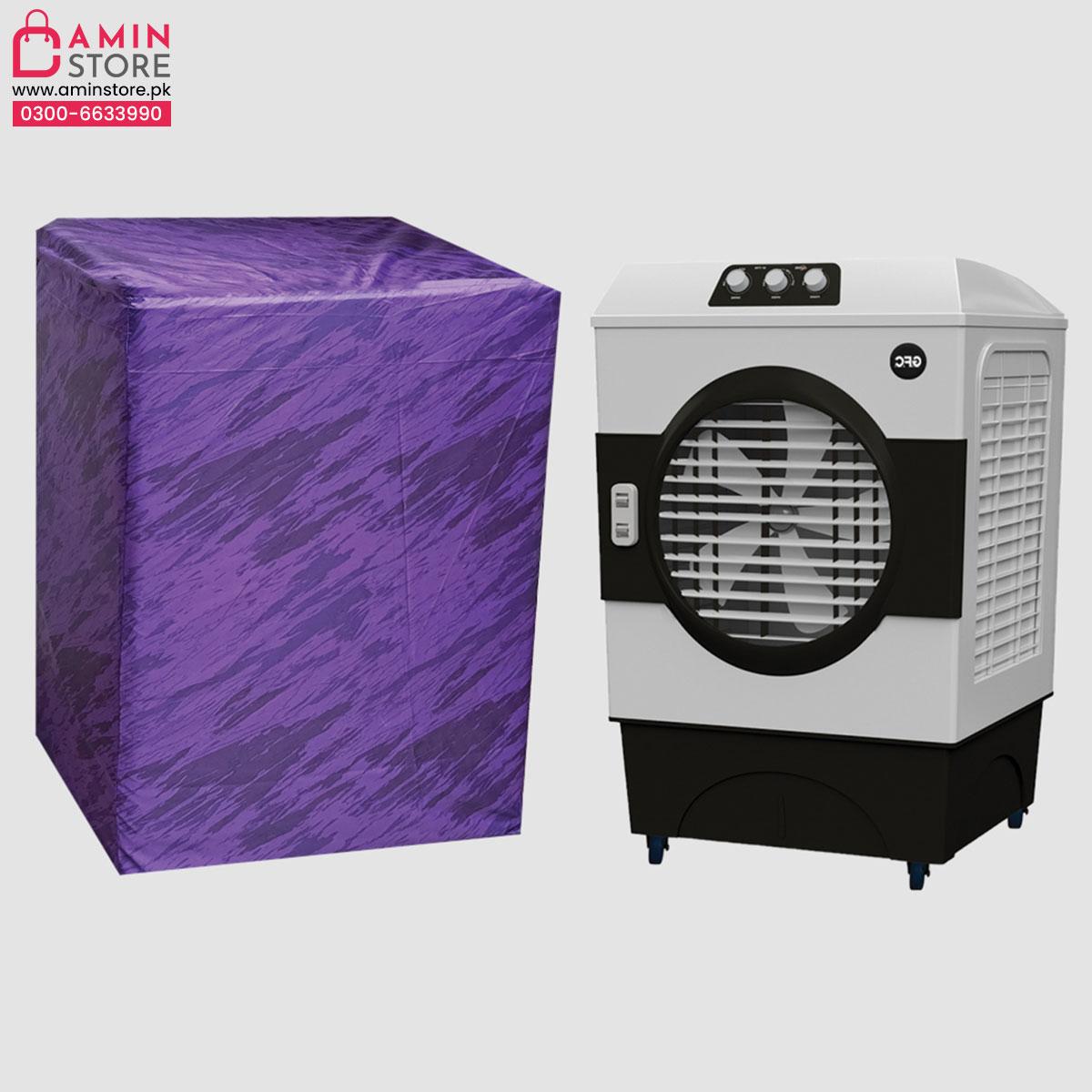 ACC-58 - Waterproof, Dustproof, Heatproof Printed Air Cooler Cover