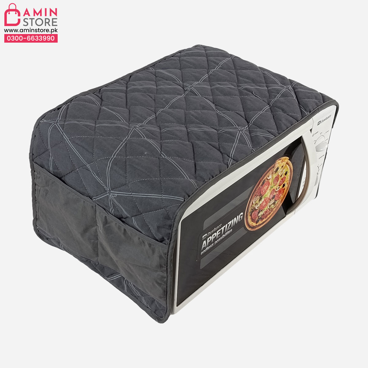 OC-33 - Quilted Oven Cover with Side Pockets