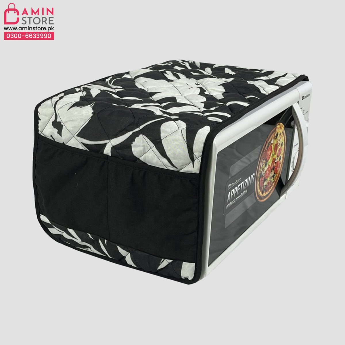 OC-41 - Quilted Oven Cover with Side Pockets