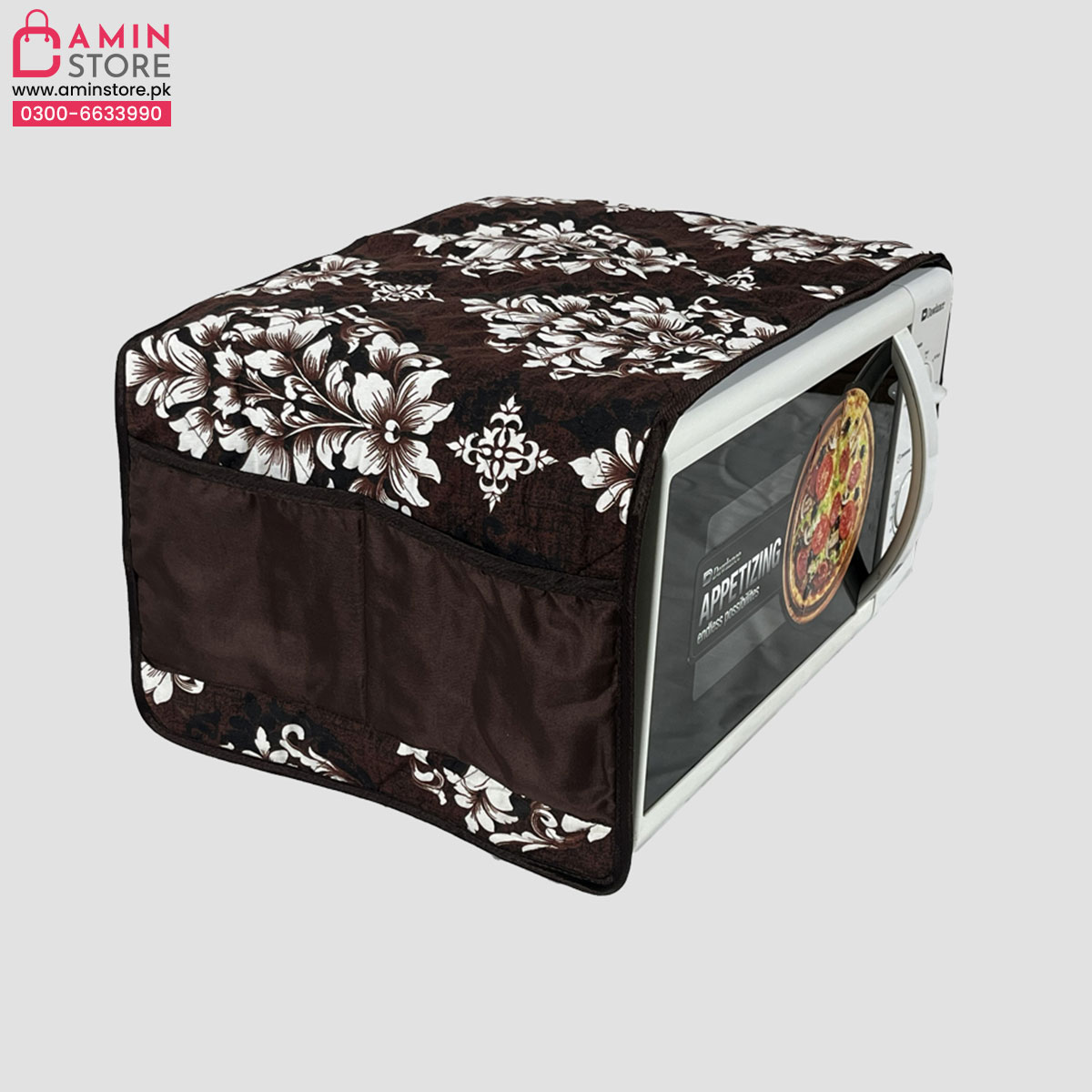 OC-42 - Quilted Oven Cover with Side Pockets