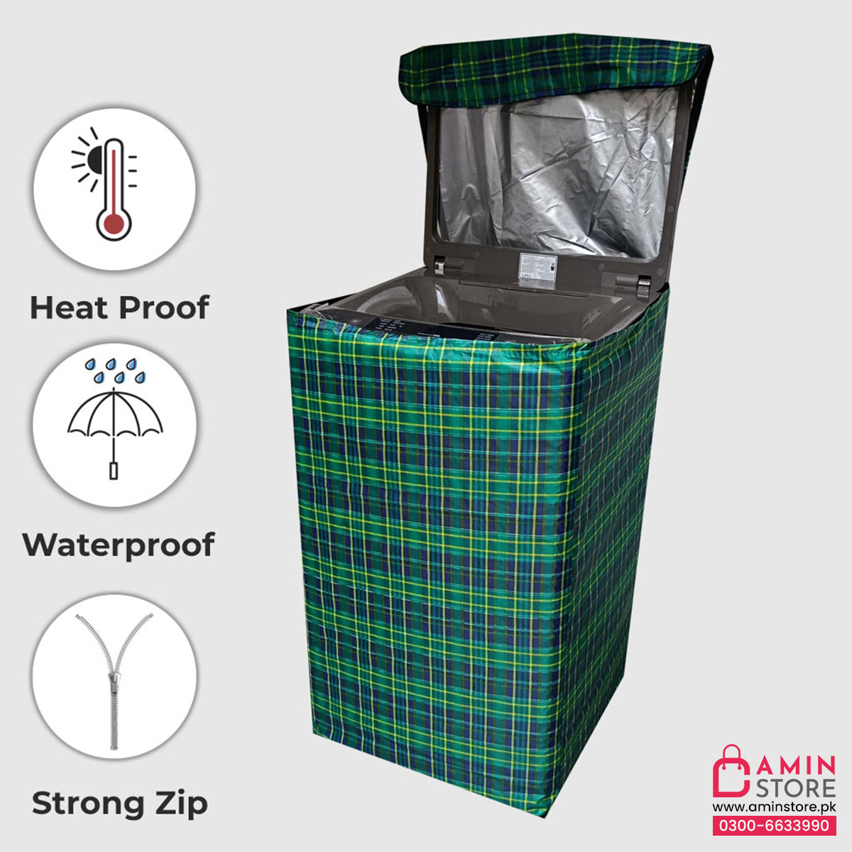 Top-56 - Top Load Printed Machine Covers